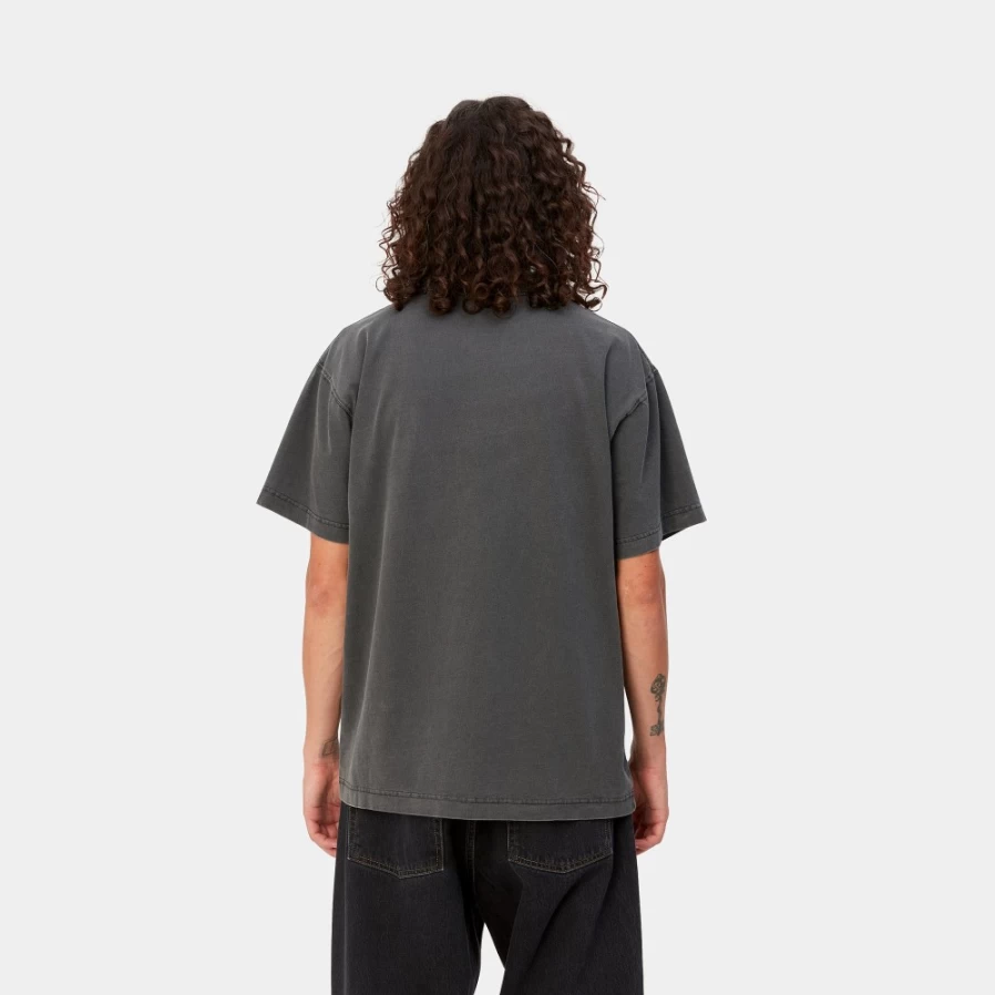 Carhartt WIP Men's Vista Short Sleeve T-Shirt in Vulcan Color