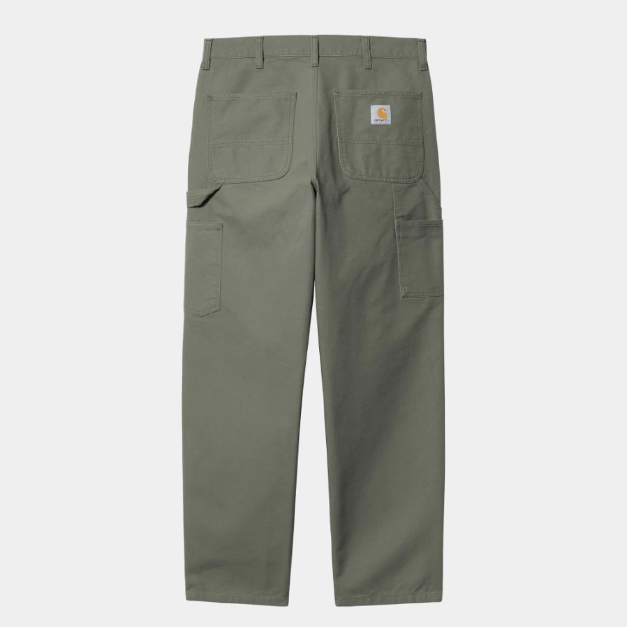 Carhartt WIP Men's Single Knee Pant in Smoke Green - Durable Workwear Trousers