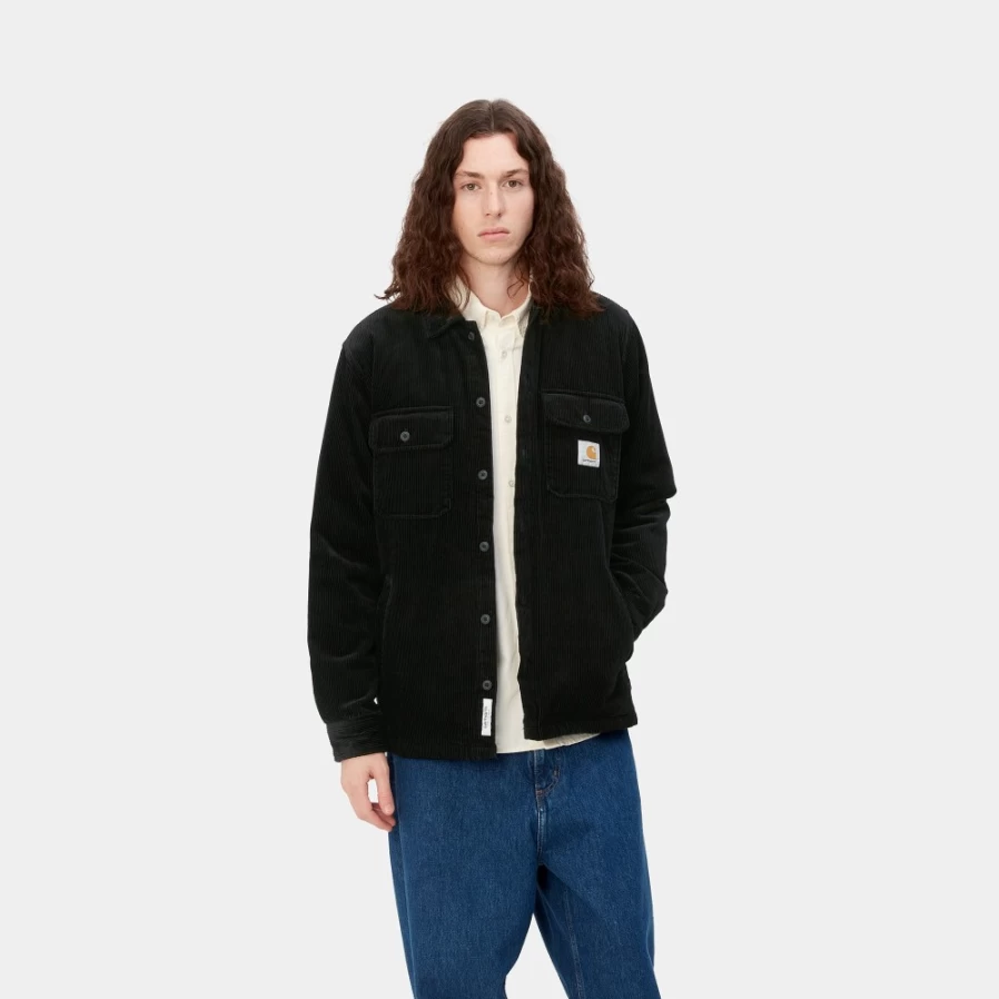 Carhartt WIP Men's Black Whitsome Shirt Jacket