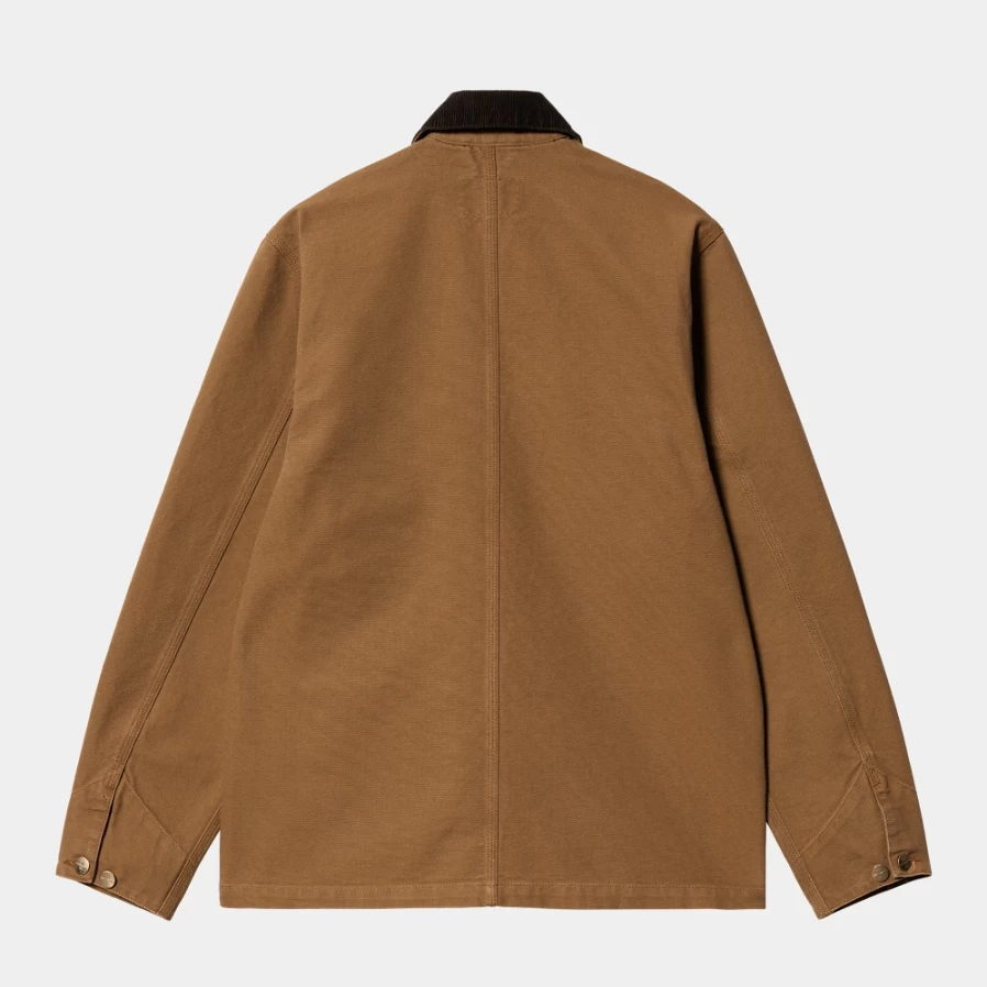 Carhartt WIP Men's Michigan Coat in Hamilton Brown / Tobacco - Summer Jacket