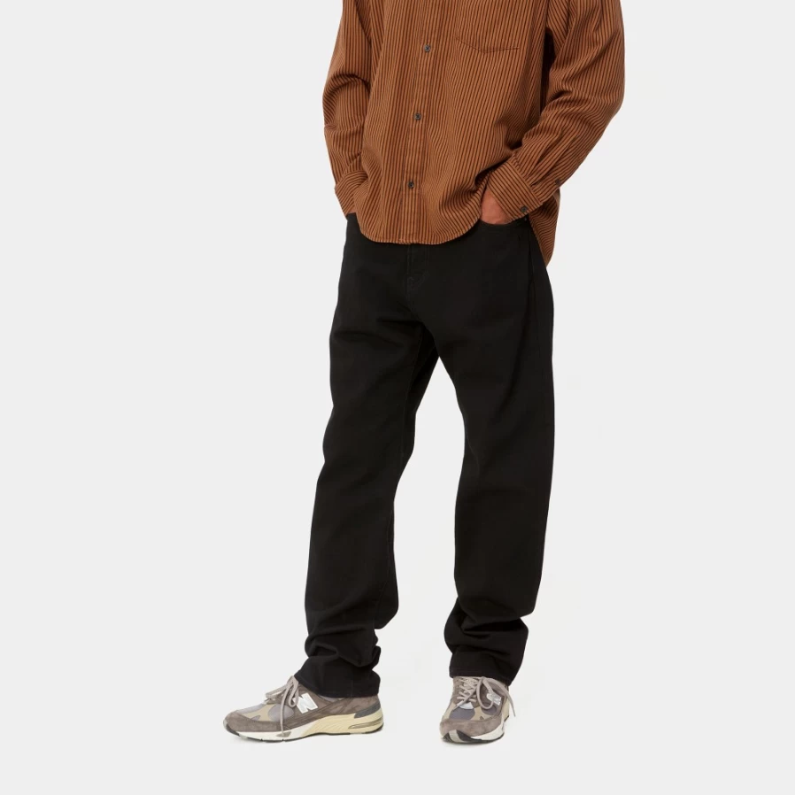 Carhartt WIP Pontiac Pant for Men - Black Workwear Trousers