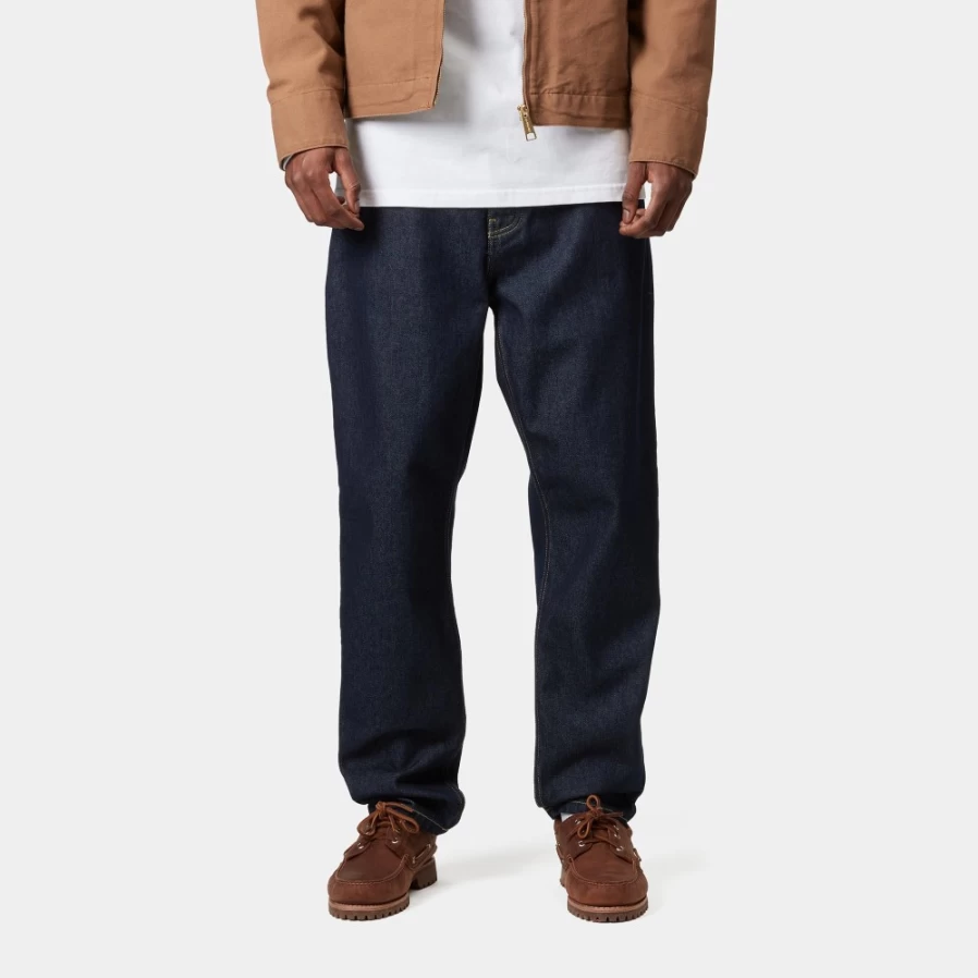 Carhartt WIP Men's Newel Pant in Blue - Durable Workwear Trousers