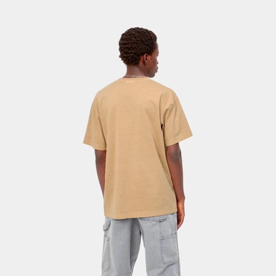 Carhartt WIP Men's S/S Vista T-Shirt in Dusty H Brown