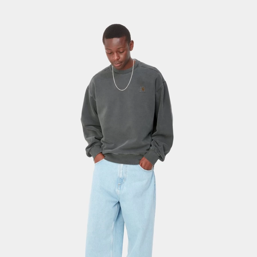 Carhartt WIP Vista Sweat Pullover Hoodie for Men in Vulcan Color