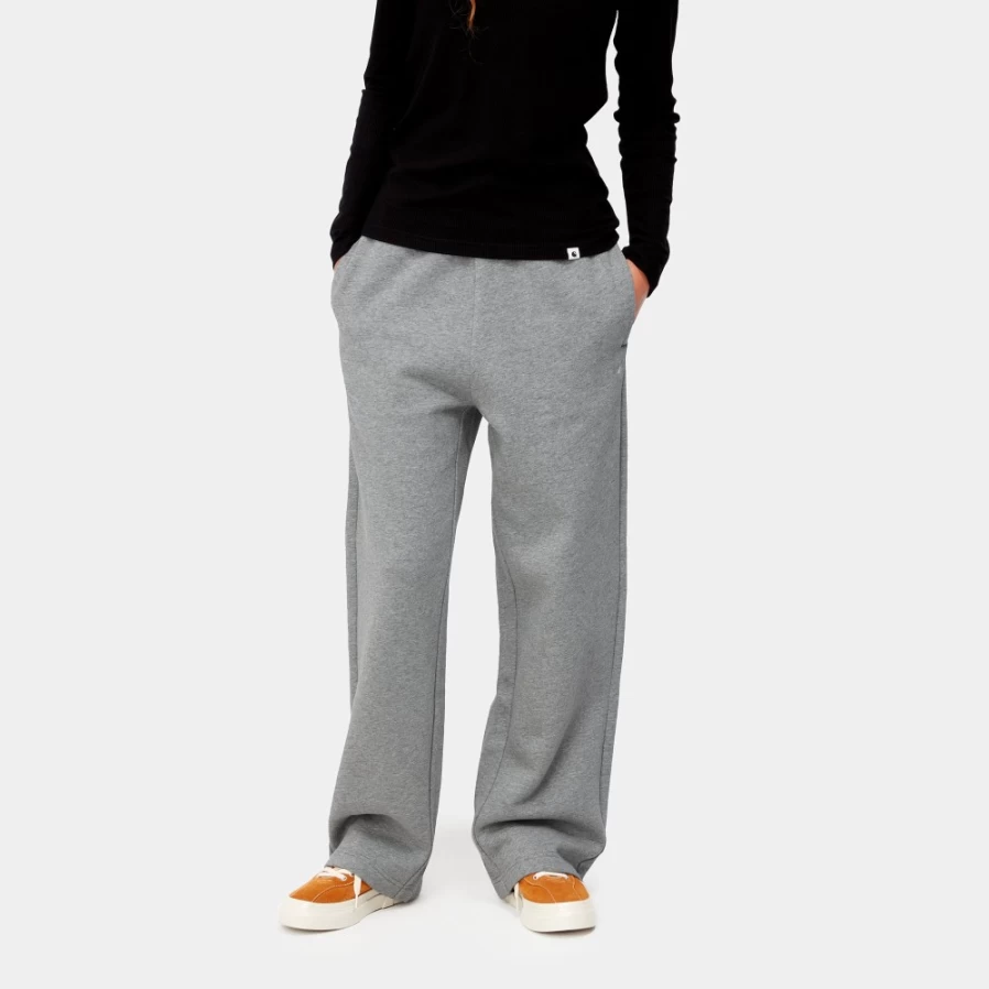 Carhartt WIP Women's Casey Sweat Pant - Grey Heather / Silver