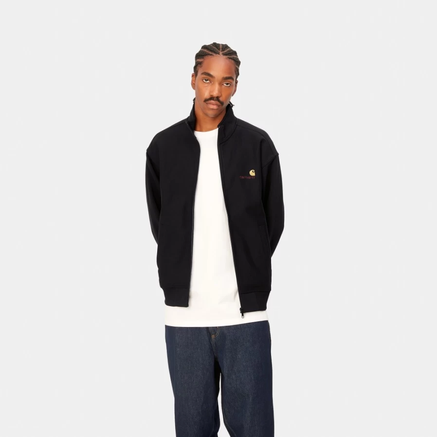 Carhartt WIP Men's American Script Jacket in Black