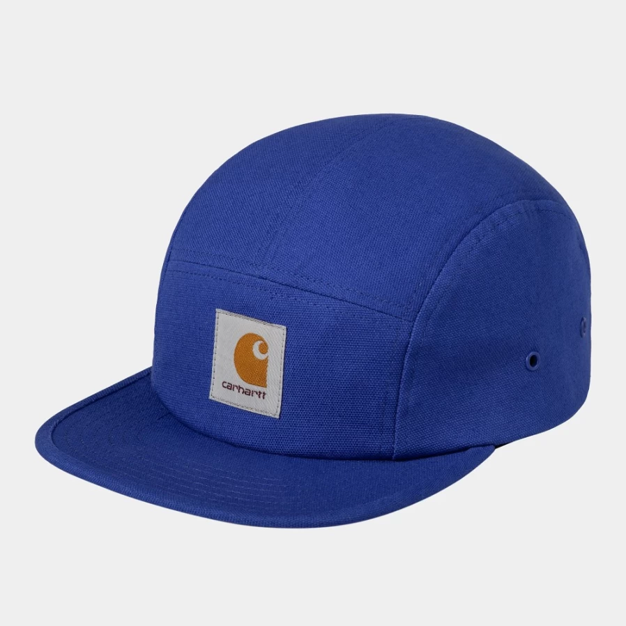 Carhartt WIP Backley Cap in Lazurite Blue - Men's Casual Baseball Hat