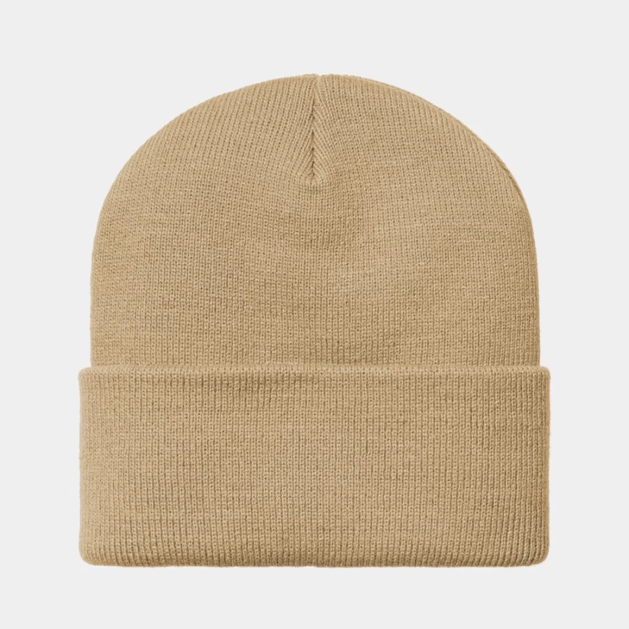 Carhartt WIP Ashley Beanie in Dusty H Brown - Warm Knit Winter Hat for Men & Women