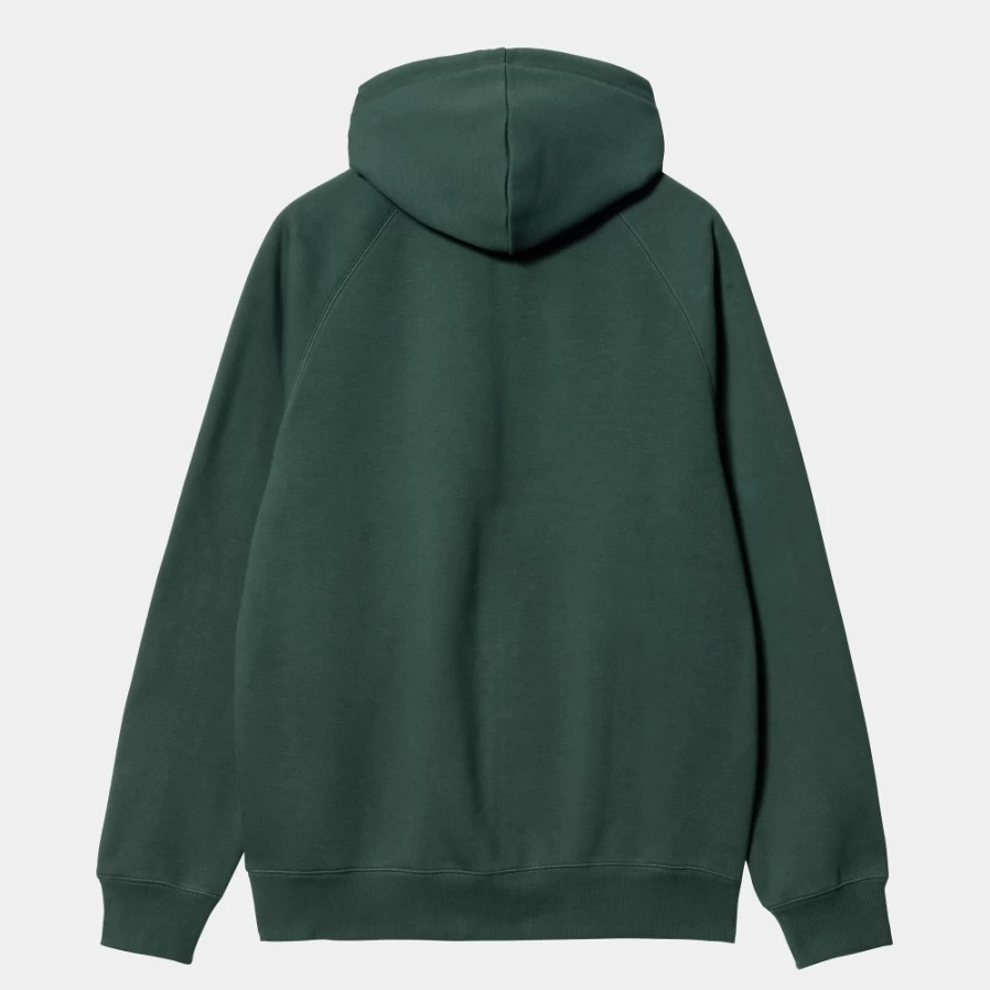 Carhartt WIP Men's Hooded Chase Jacket in Discovery Green & Gold