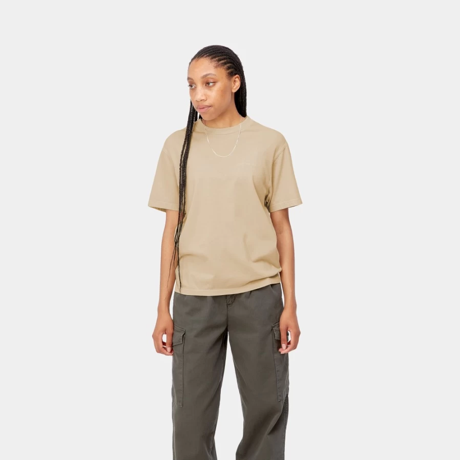 Carhartt WIP Women's Calico Marfa Short Sleeve T-Shirt