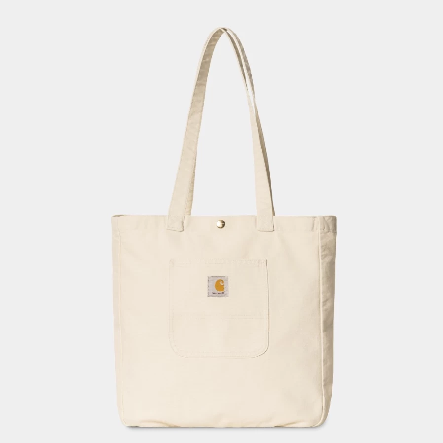 Carhartt WIP Bayfield Tote Bag in Salt Color - Durable Canvas Carryall for Everyday Use