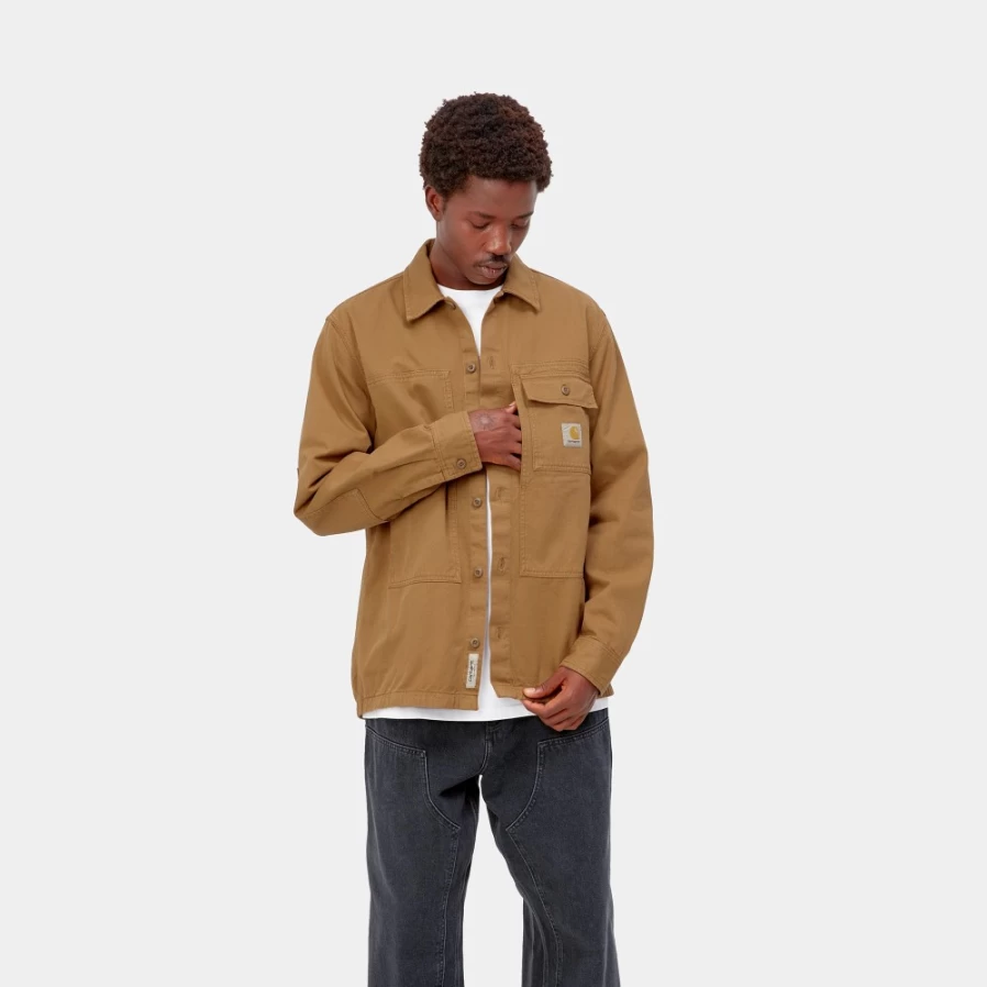 Carhartt WIP Men's Jasper Long Sleeve Charter Shirt