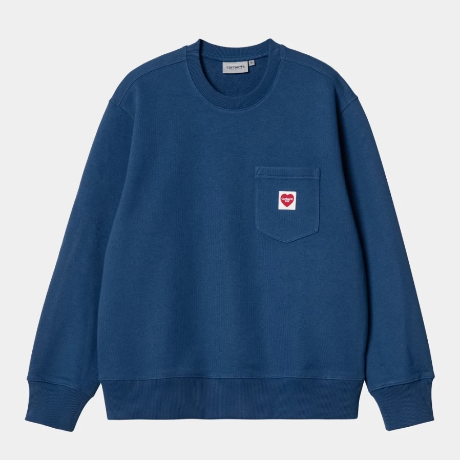 Carhartt WIP Men's Liberty Color Heart Pocket Sweatshirt