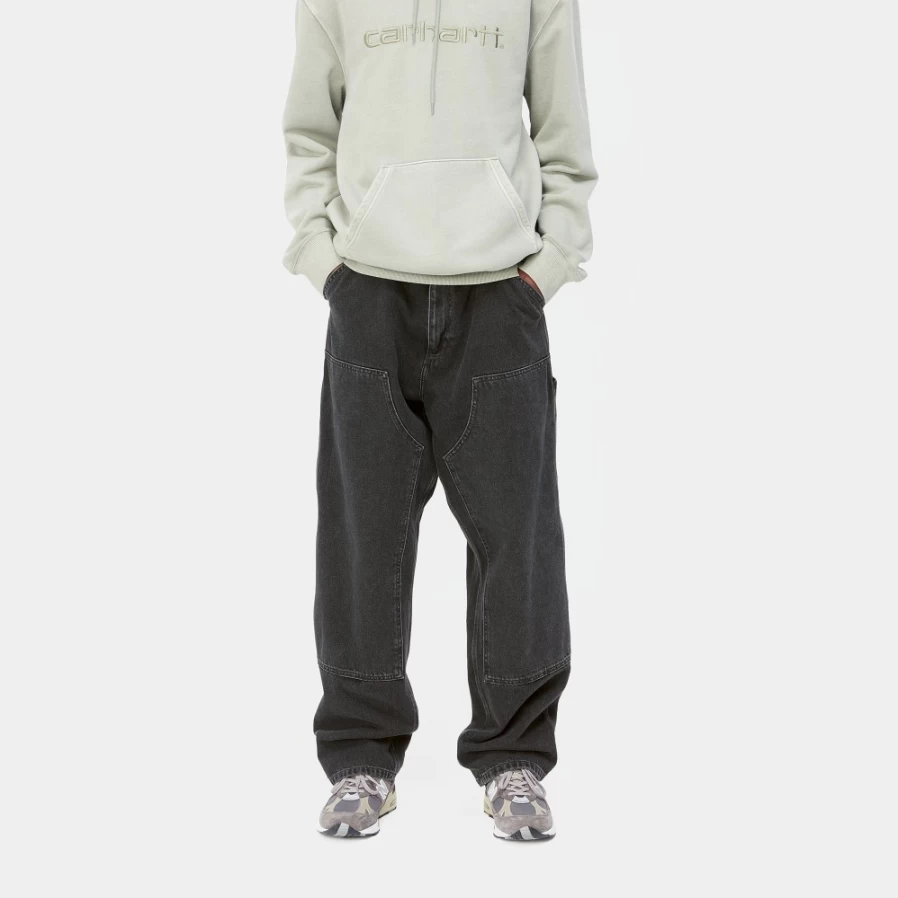 Carhartt WIP Men's Black Double Knee Work Pants