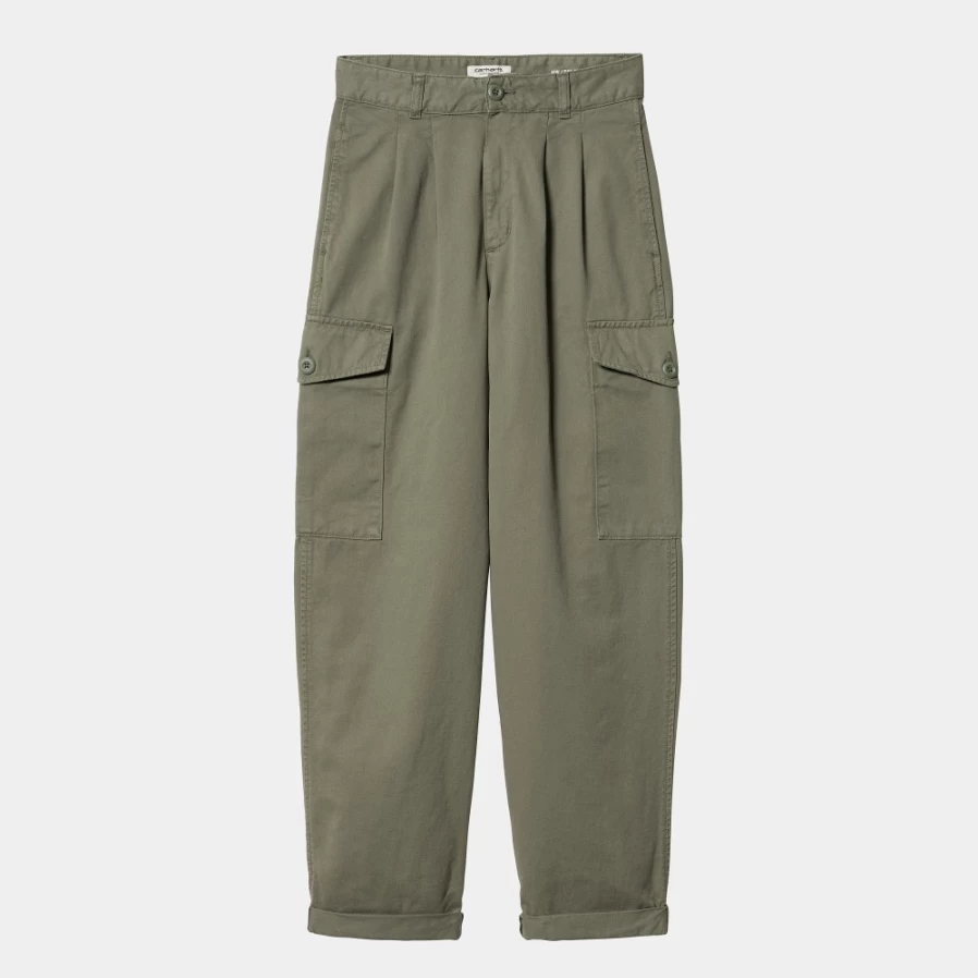 Carhartt WIP Women's Collins Pant in Dollar Green - Stylish & Durable Trousers