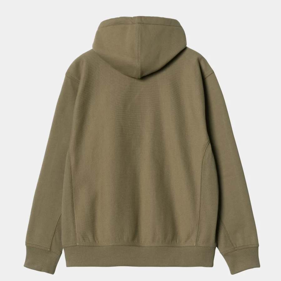 Carhartt WIP Men's Larch Hooded American Script Sweatshirt