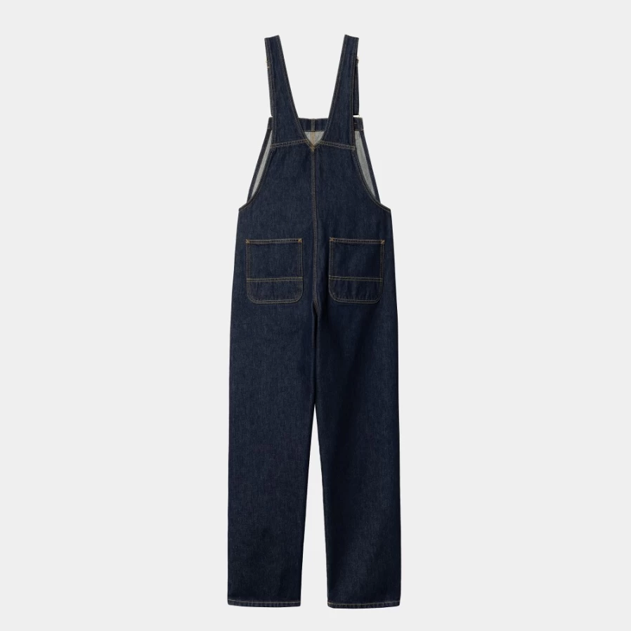 Carhartt WIP Women's Nash Overall Straight Denim Jumpsuit in Blue