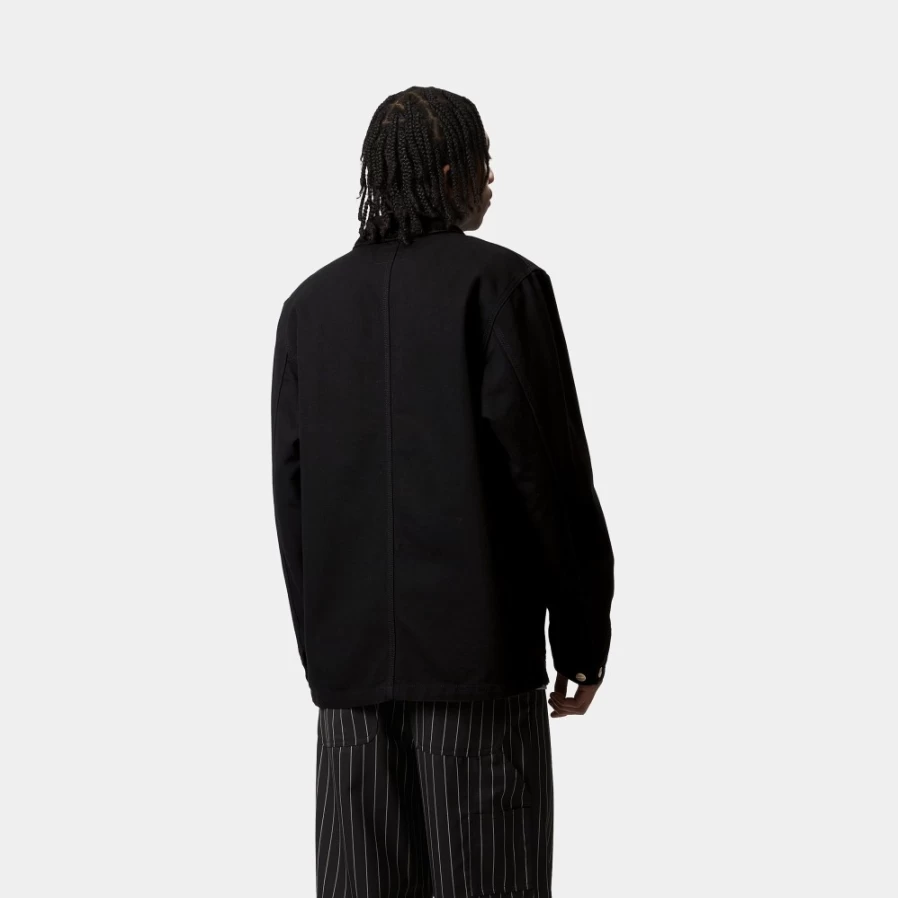 Carhartt WIP Michigan Coat for Men - Black Summer Jacket