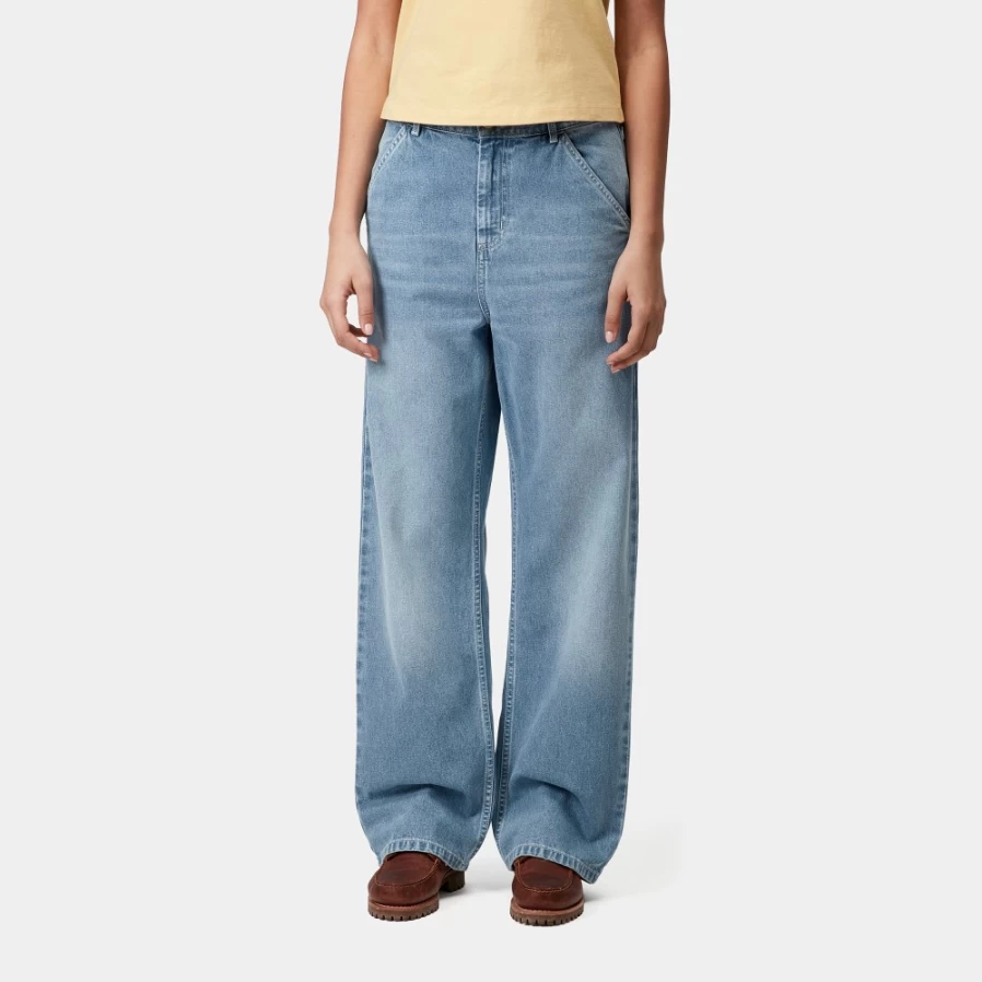 Carhartt WIP Women's Simple Pant in Blue - Comfortable & Stylish Casual Trousers