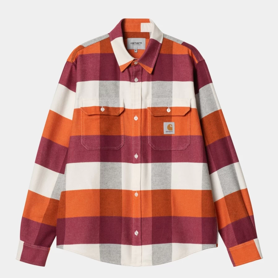Carhartt WIP Men's Lyman Check Long Sleeve Shirt - L/S Lyman Shirt