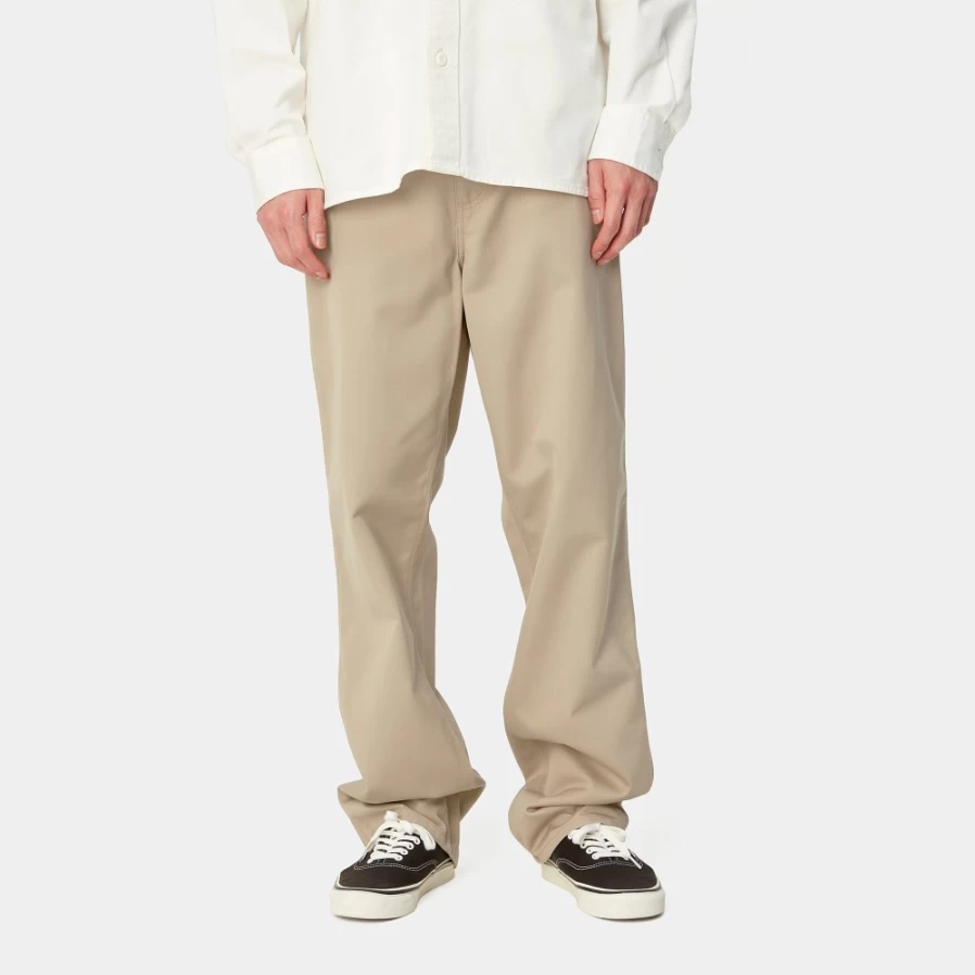 Carhartt WIP Men's Simple Pant in Wall Color - Classic Casual Trousers