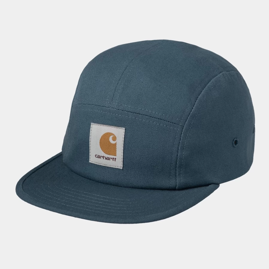 Carhartt WIP Backley Cap in Storm Blue - Durable Men's Baseball Hat