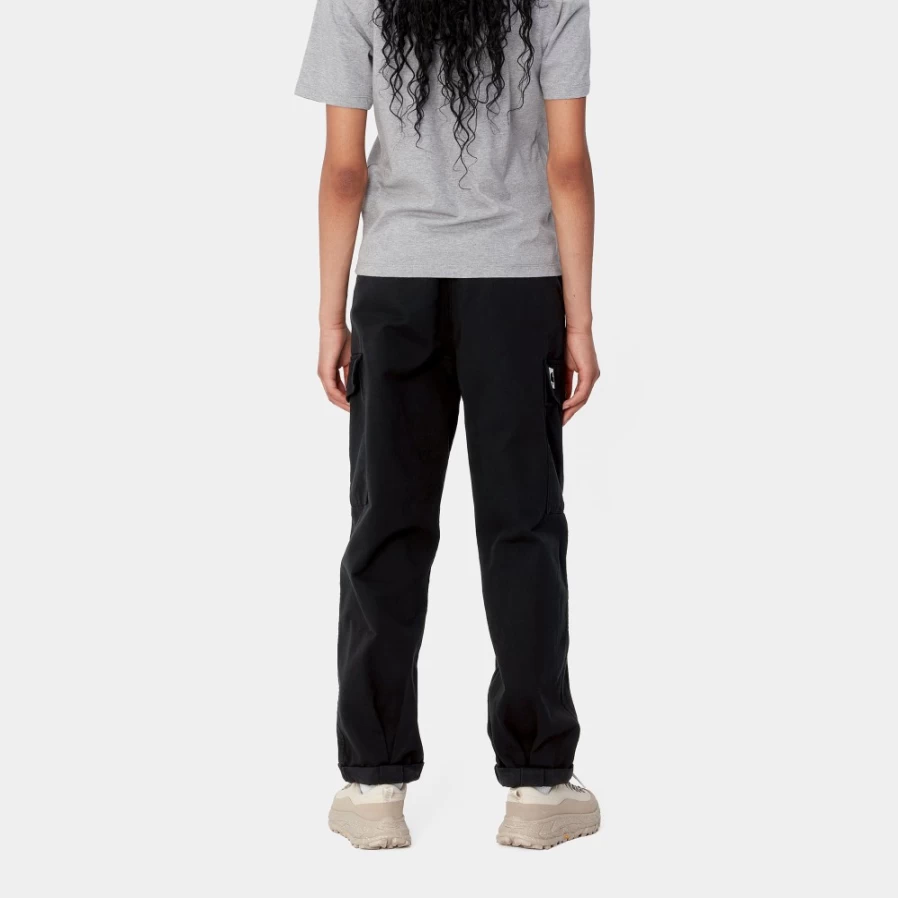 Carhartt WIP Women's Collins Pant in Black - Slim Fit Workwear Trousers