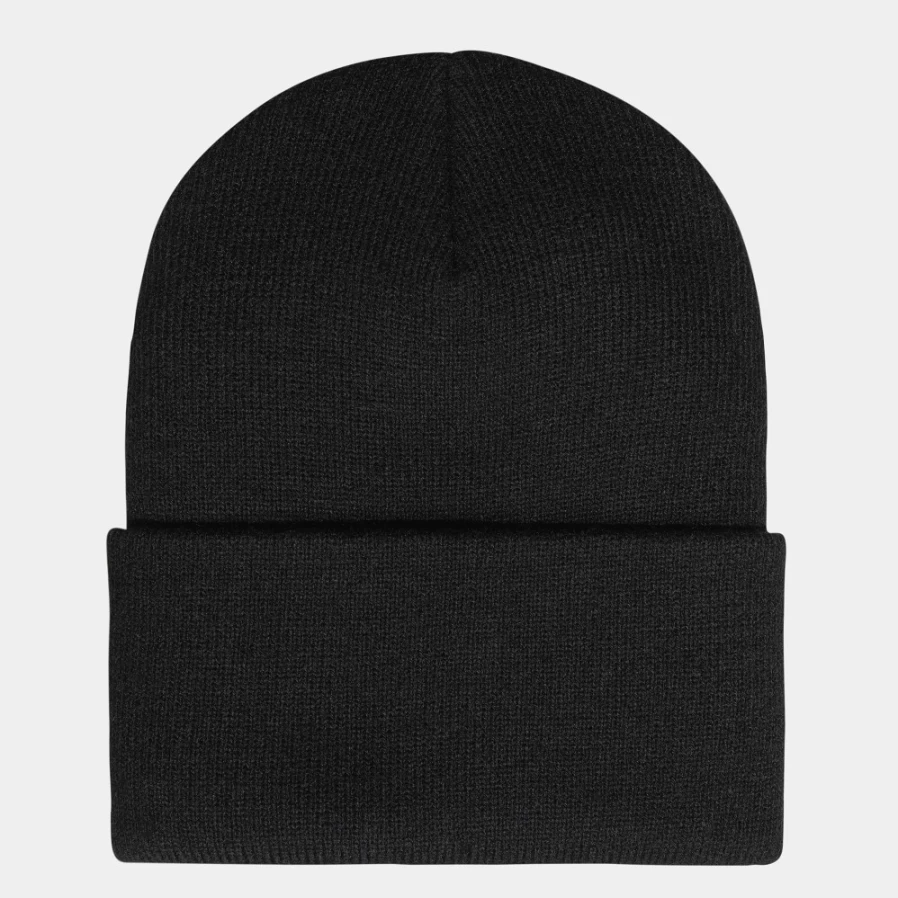 Carhartt WIP Services Beanie - Black Winter Hat for Men & Women