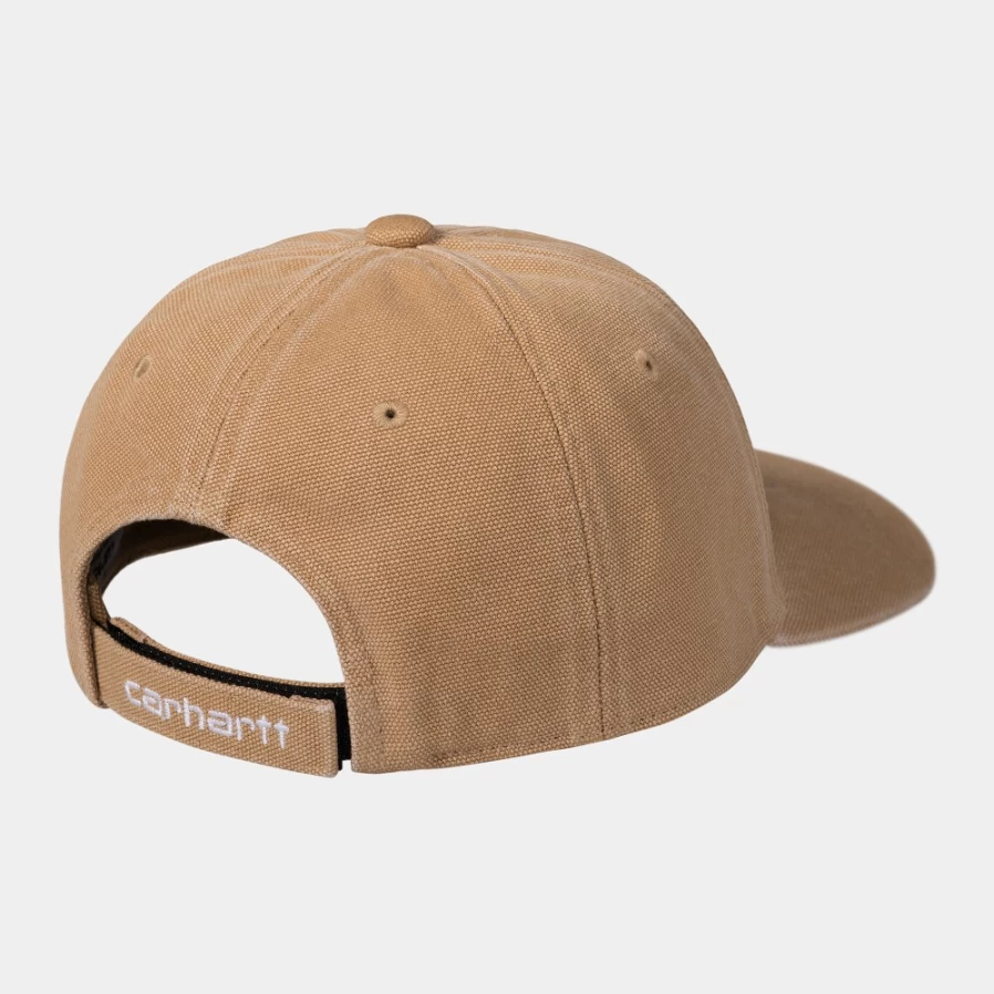 Carhartt WIP Canvas 6-Panel Cap in Cinnamon - Vintage Style Dad Hat for Men and Women