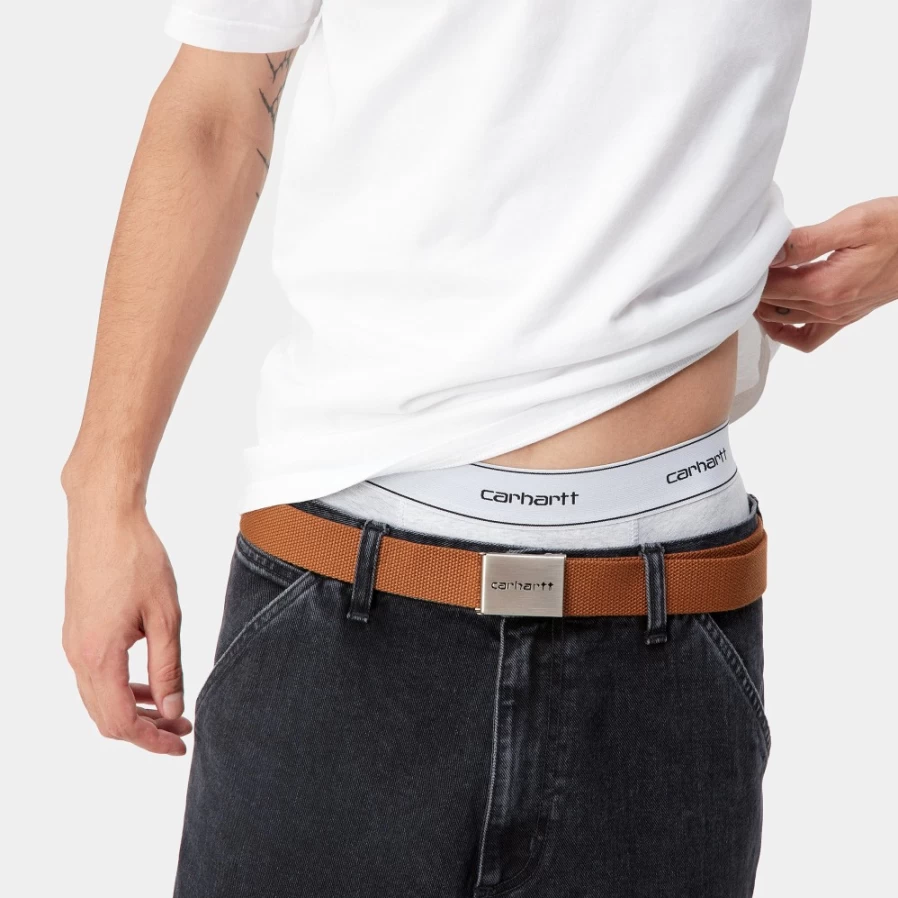 Carhartt WIP Men's Cotton Trunks in White - Comfortable Boxer Briefs
