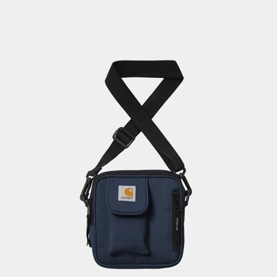 Carhartt WIP Essentials Small Blue Crossbody Bag for Men & Women