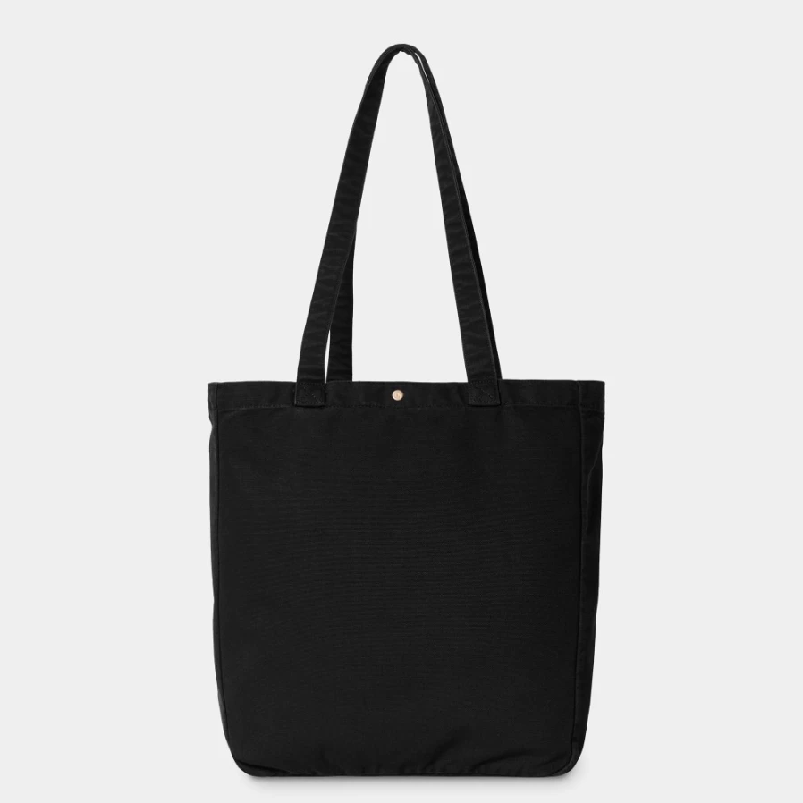 Carhartt WIP Bayfield Tote Bag - Durable Black Canvas Carryall for Work & Everyday Use