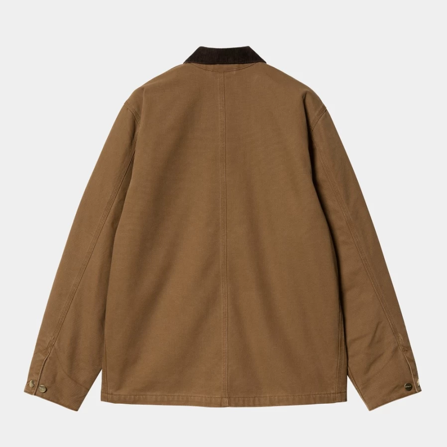 Carhartt WIP Michigan Winter Coat for Men in Hamilton Brown / Tobacco