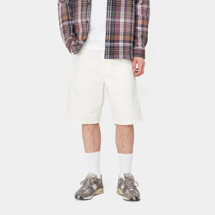 Carhartt WIP Men's Wax Single Knee Shorts - Durable Work Shorts for Men