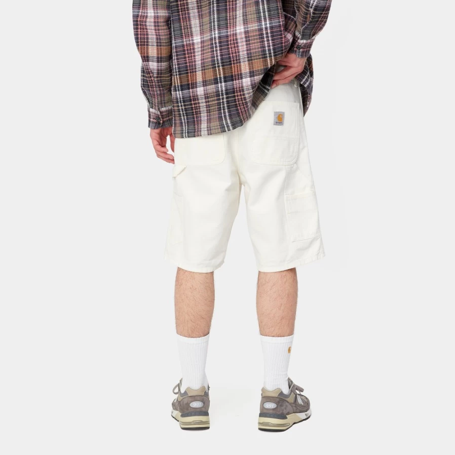 Carhartt WIP Men's Wax Single Knee Shorts - Durable Work Shorts for Men