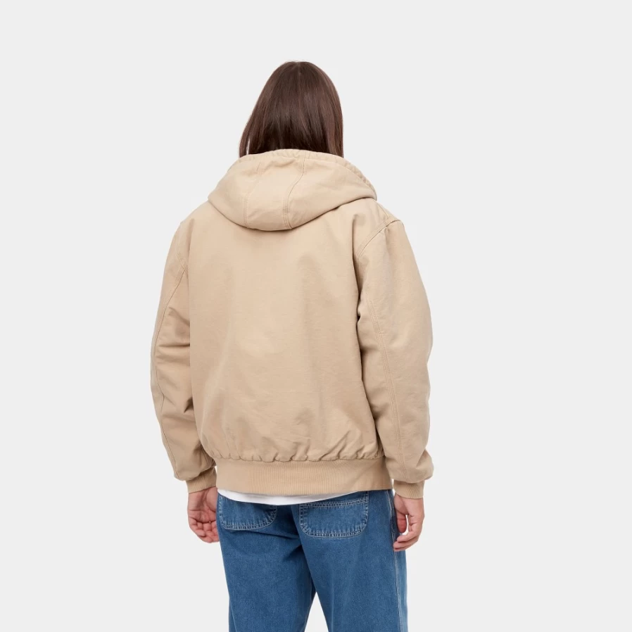 Carhartt WIP Men's Og Active Jacket in Dusty H Brown - Durable Workwear Coat