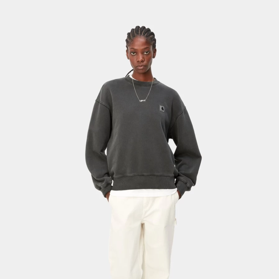 Carhartt WIP Women's Nelson Sweatshirt in Black