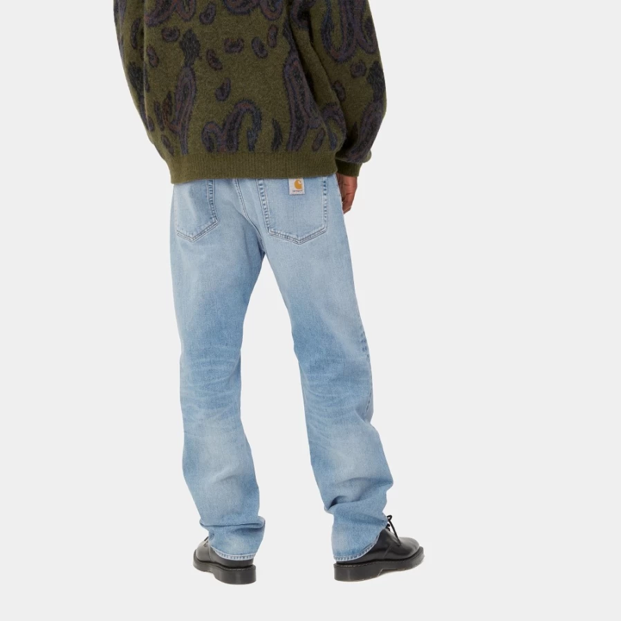 Carhartt WIP Men's Blue Pontiac Pant - Durable Workwear & Streetwear