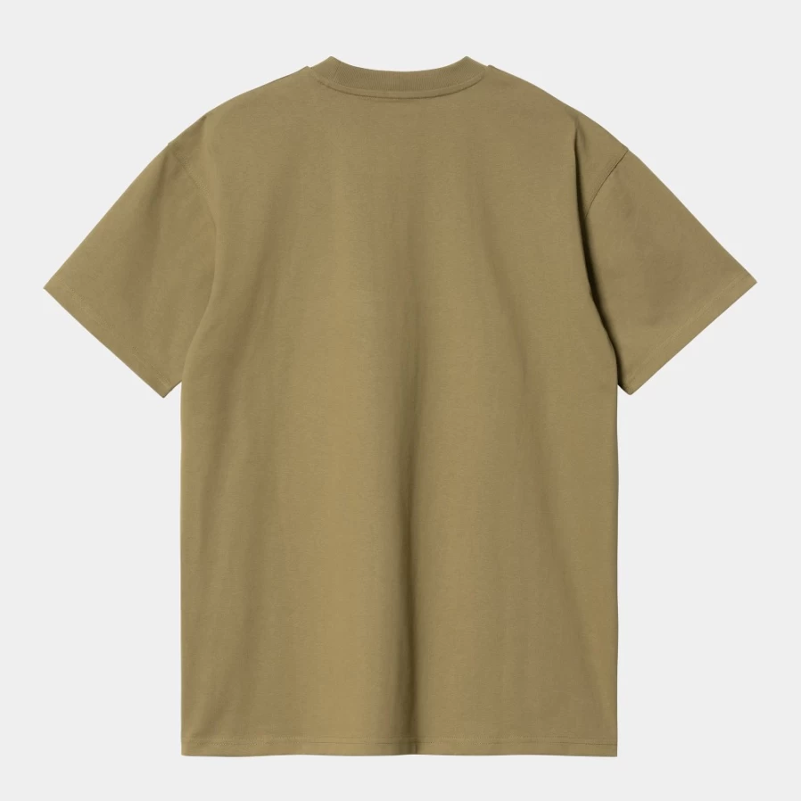 Carhartt WIP Men's Larch American Script Short Sleeve T-Shirt S/S