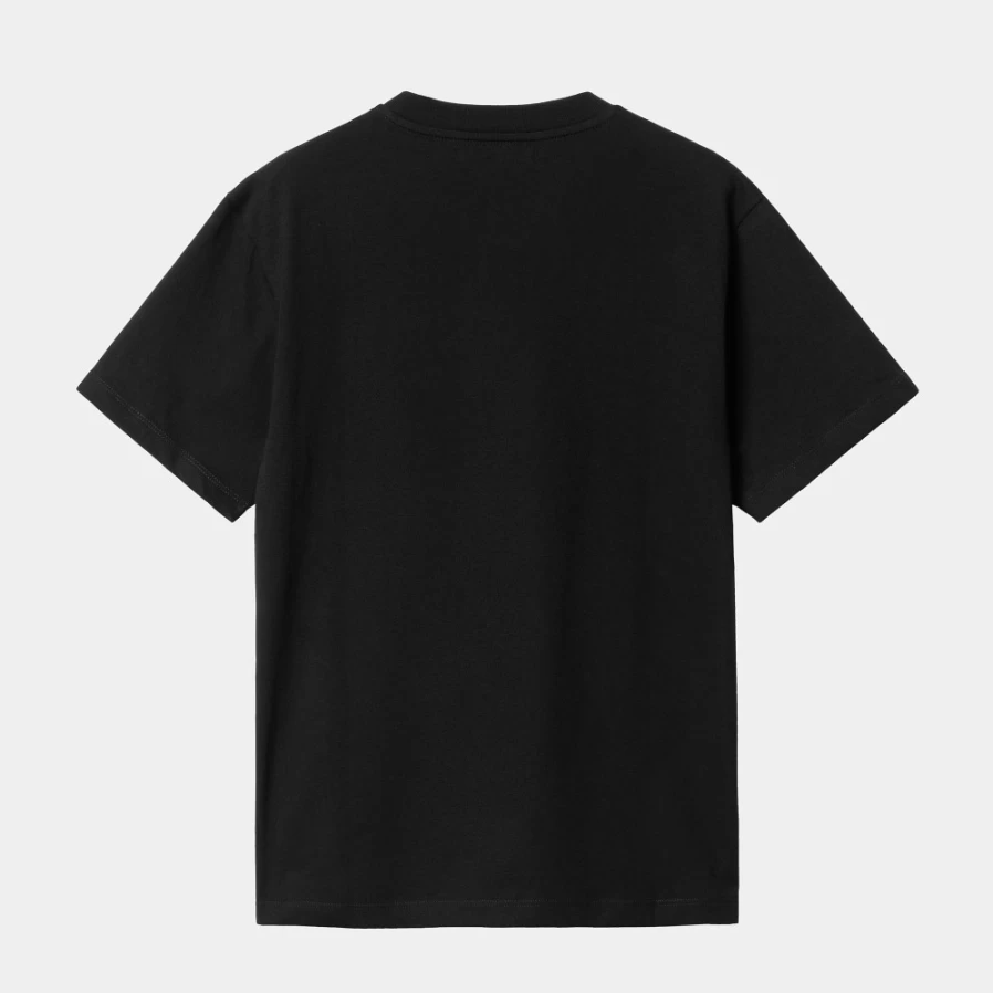 Carhartt WIP Women's Casey Short Sleeve T-Shirt - Black & Silver