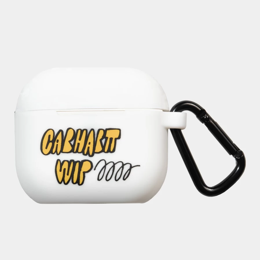 Carhartt WIP Signature Airpods Case - Glow In The Dark Protective Cover