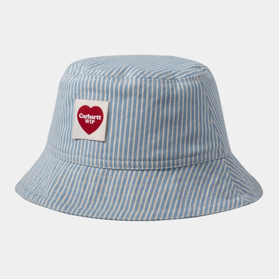 Carhartt WIP Terrell Waxed Canvas Bucket Hat in Bleach Color