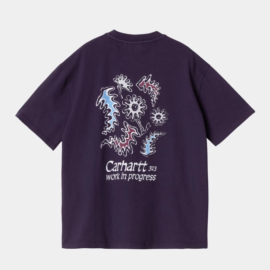 Carhartt WIP Women's Cassis Short Sleeve Splash T-Shirt