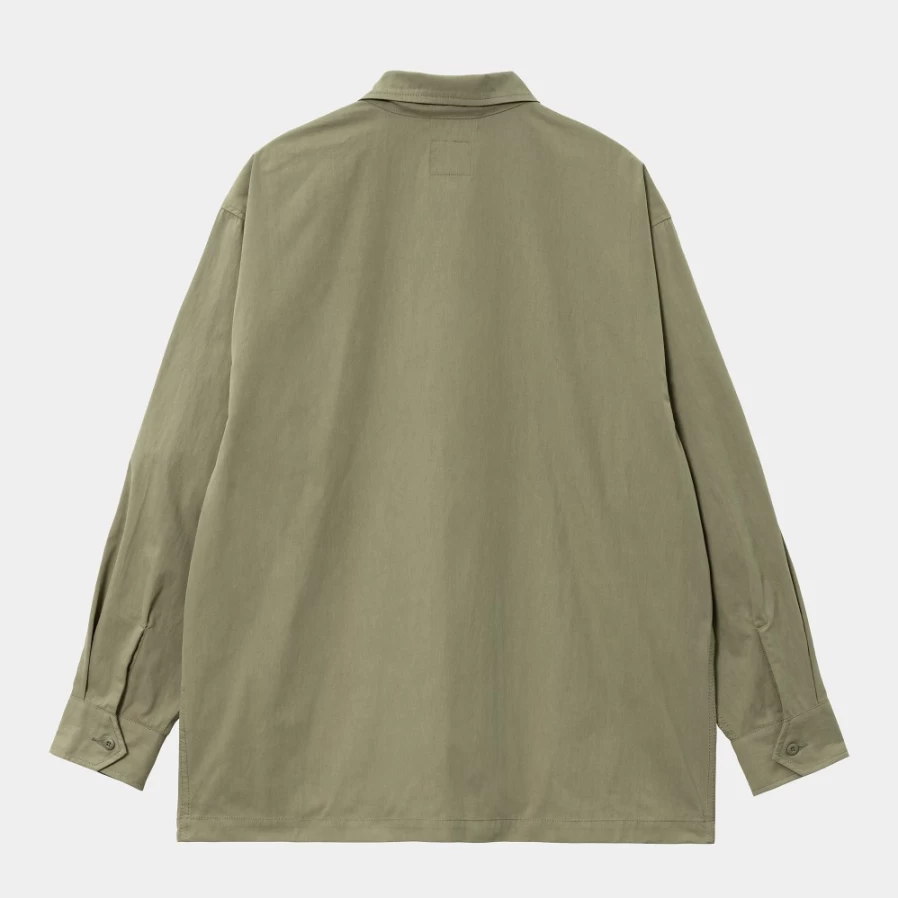 Carhartt WIP Men's Tristan Shirt Jac in Dried Herb - Casual Button-Up Shirt for Men