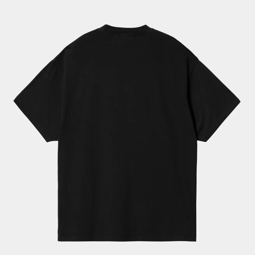 Carhartt WIP Women's Black Akron Short Sleeve T-Shirt