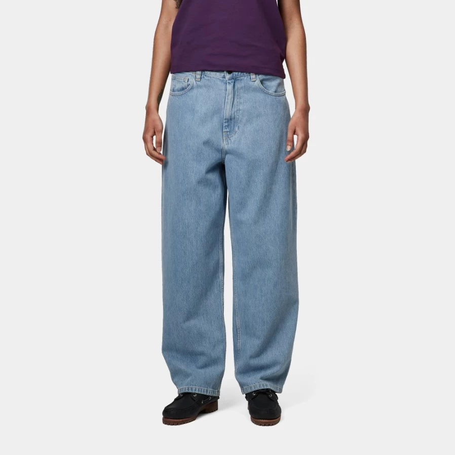 Carhartt WIP Women's Brandon Pant in Blue - Classic Fit Denim Jeans for Women