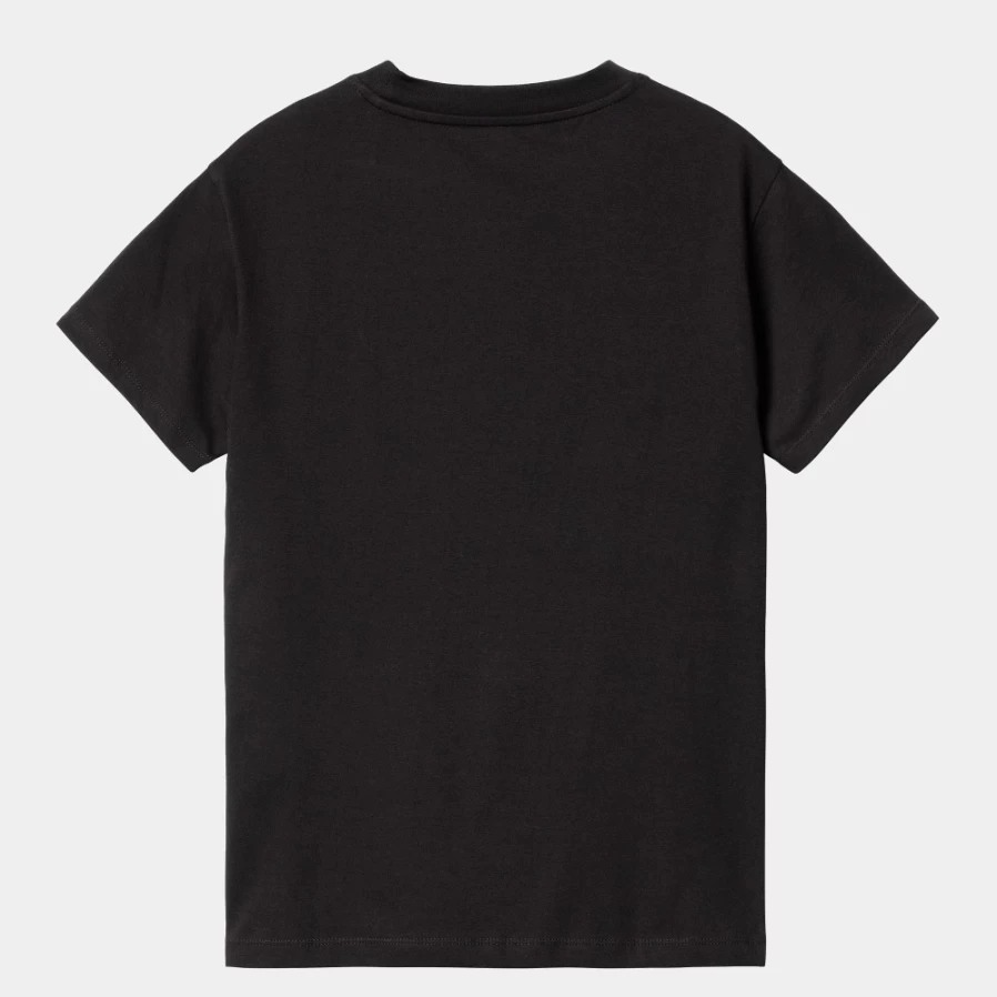 Carhartt WIP Women's Short Sleeve Babybrush T-Shirt in Black