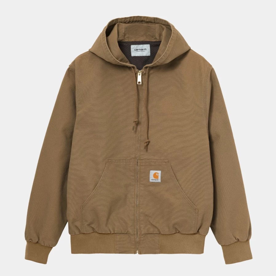 Carhartt WIP Men's Active Jacket - Summer Lightweight Outerwear in Hamilton Brown