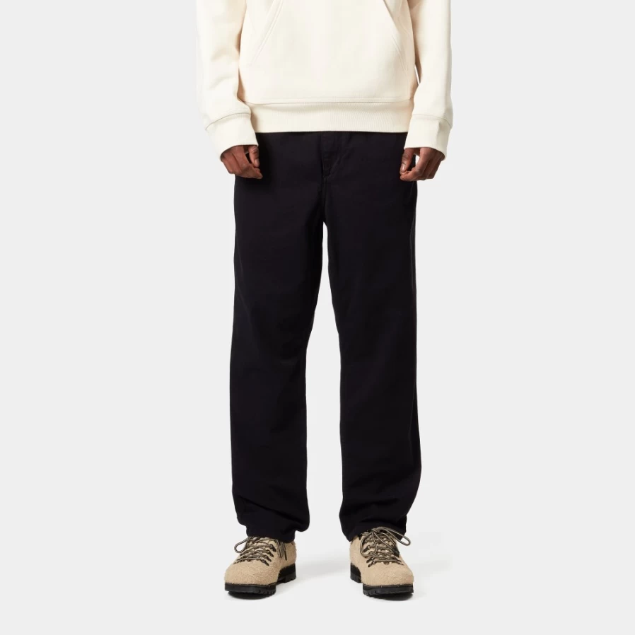 Carhartt WIP Flint Pant Men's Black Work Pants