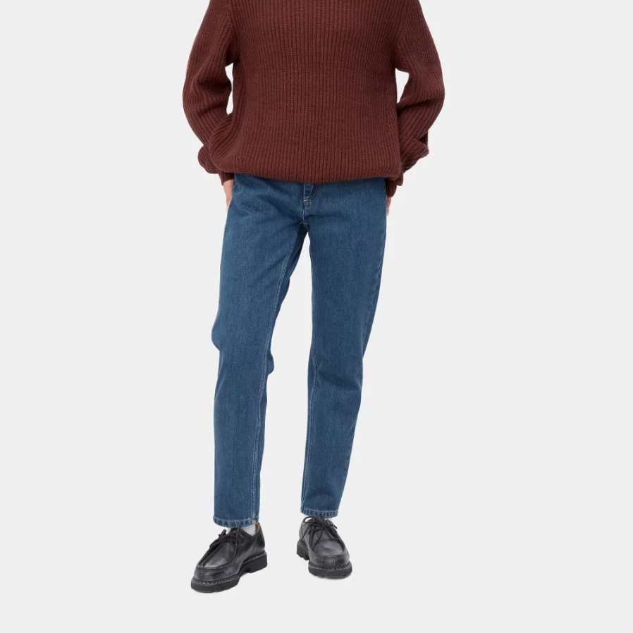 Carhartt WIP Women's Blue Carrot Fit Ankle Pants